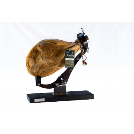 Jamón Gran Reserva Castelfrío con Jamonero