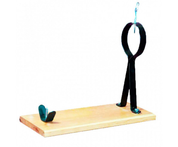 Jamonero de madera con Chaira y Cuchillo