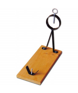Jamonero de madera con...